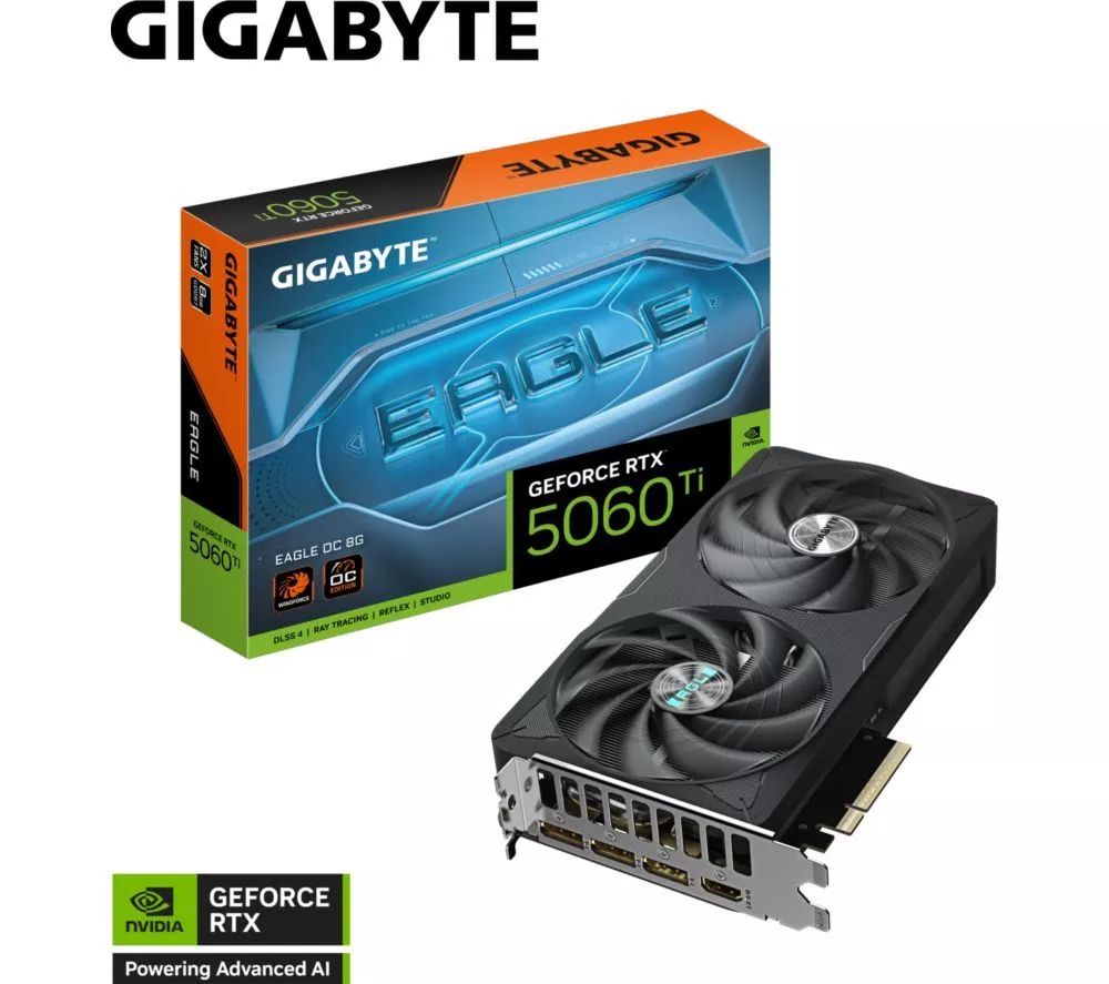 GIGABYTE GeForce RTX 5060 Ti 8 GB Eagle OC Graphics Card