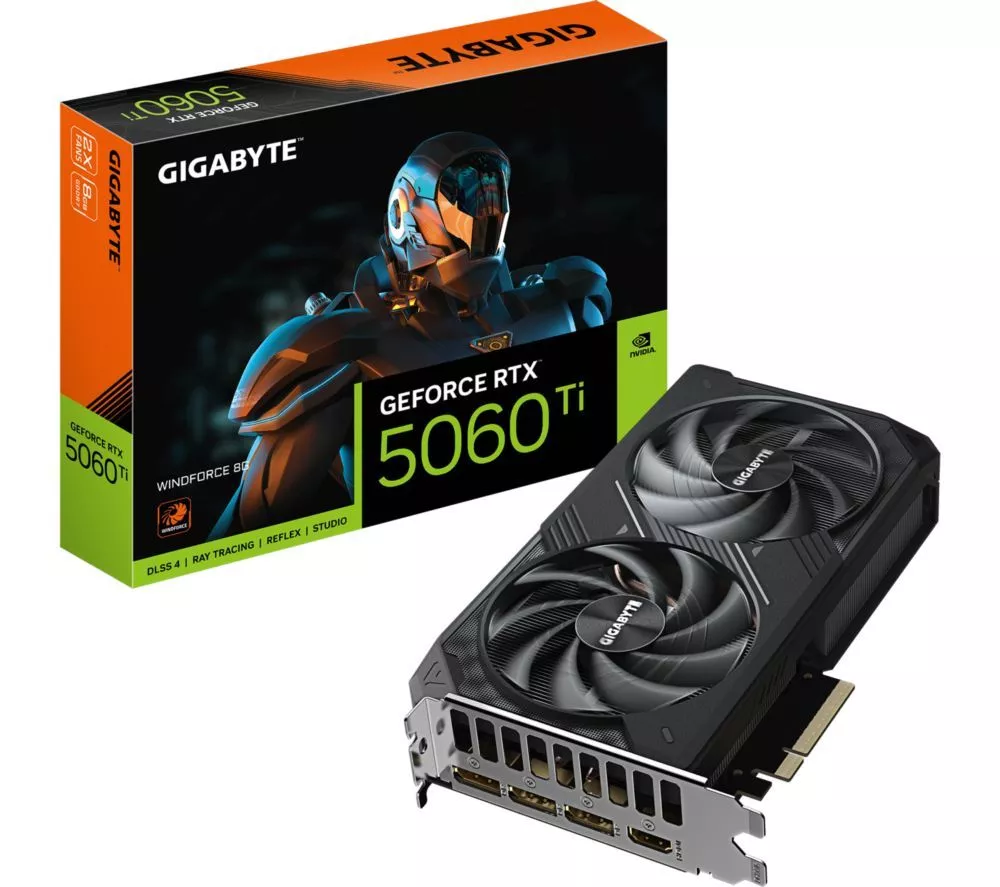 GIGABYTE GeForce RTX 5060 Ti 8 GB WINDFORCE Graphics Card