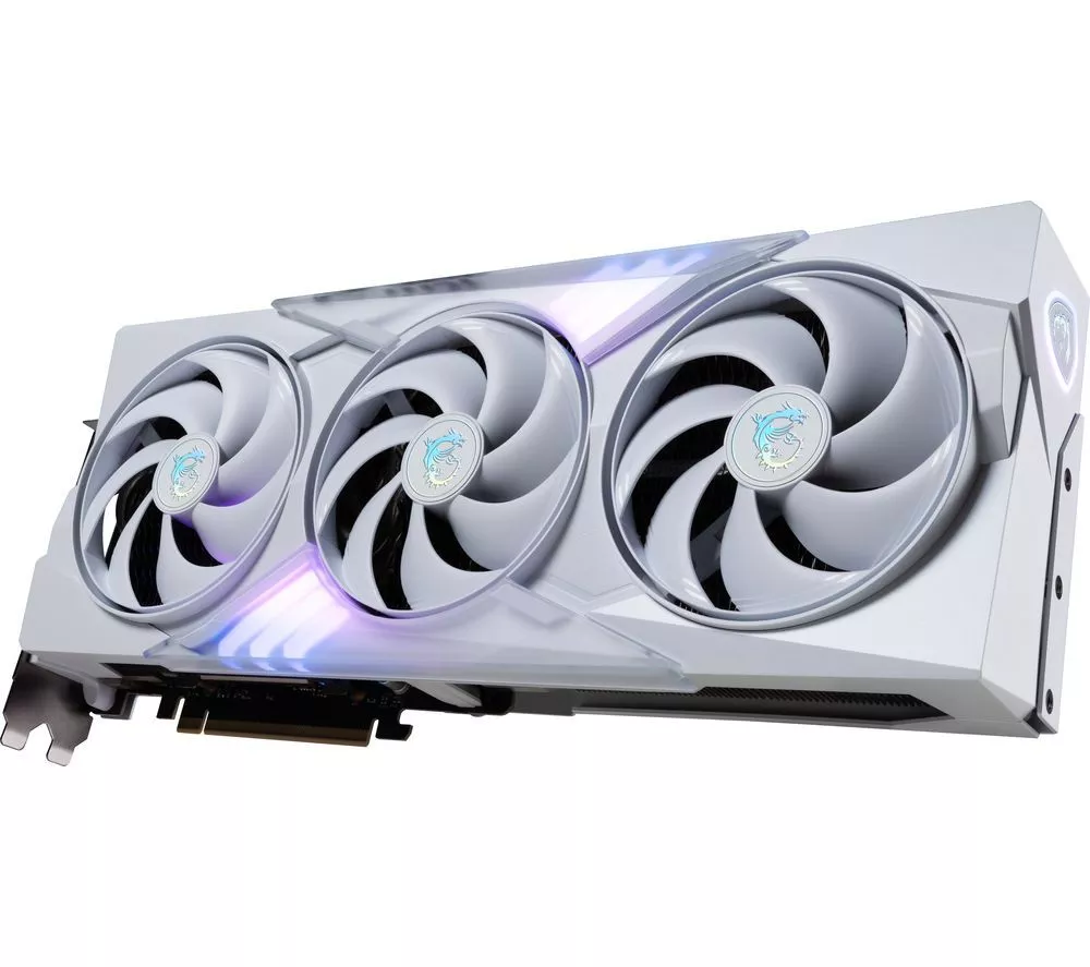 MSI GeForce RTX 5080 16 GB GAMING TRIO OC Graphics Card - White
