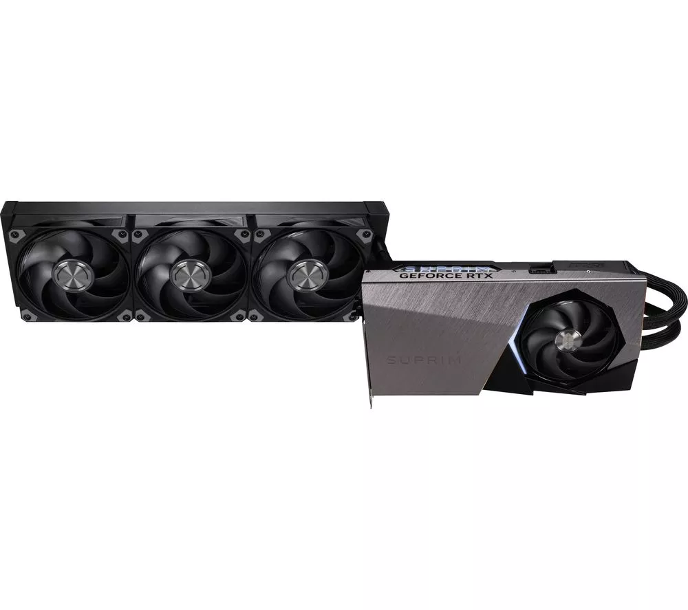 MSI GeForce RTX 5090 32 GB SUPRIM LIQUID SOC Graphics Card