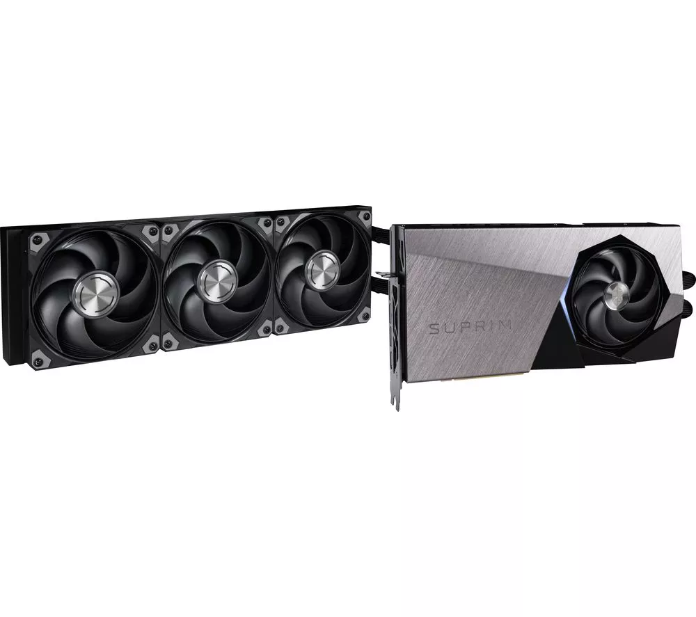 MSI GeForce RTX 5090 32 GB SUPRIM LIQUID SOC Graphics Card