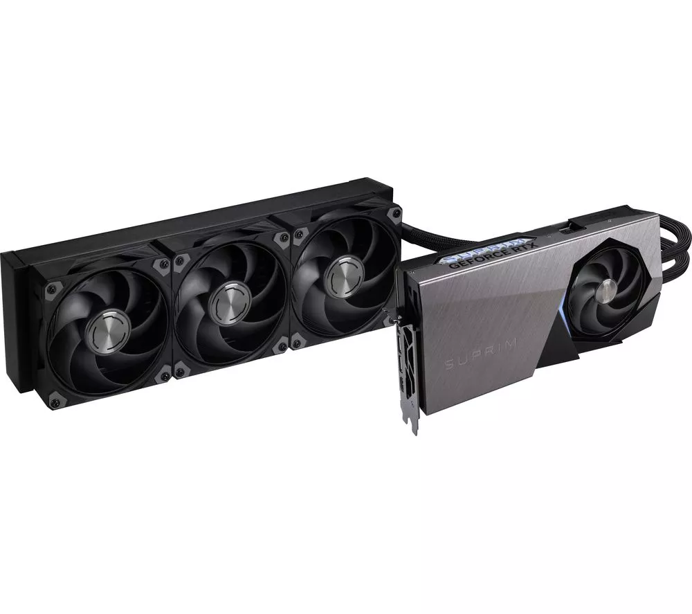 MSI GeForce RTX 5090 32 GB SUPRIM LIQUID SOC Graphics Card