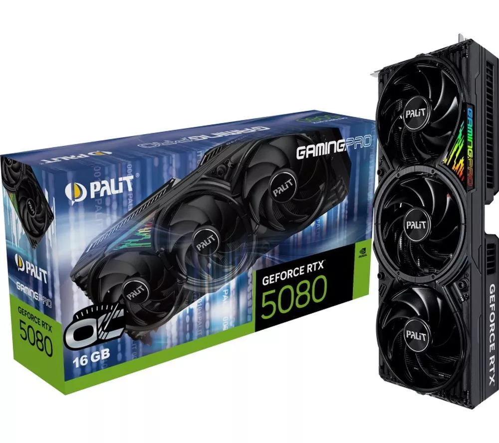PALIT GeForce RTX 5080 16 GB GamingPro OC Graphics Card