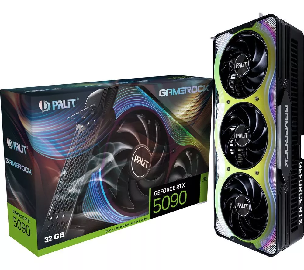 PALIT GeForce RTX 5090 32 GB GameRock Graphics Card