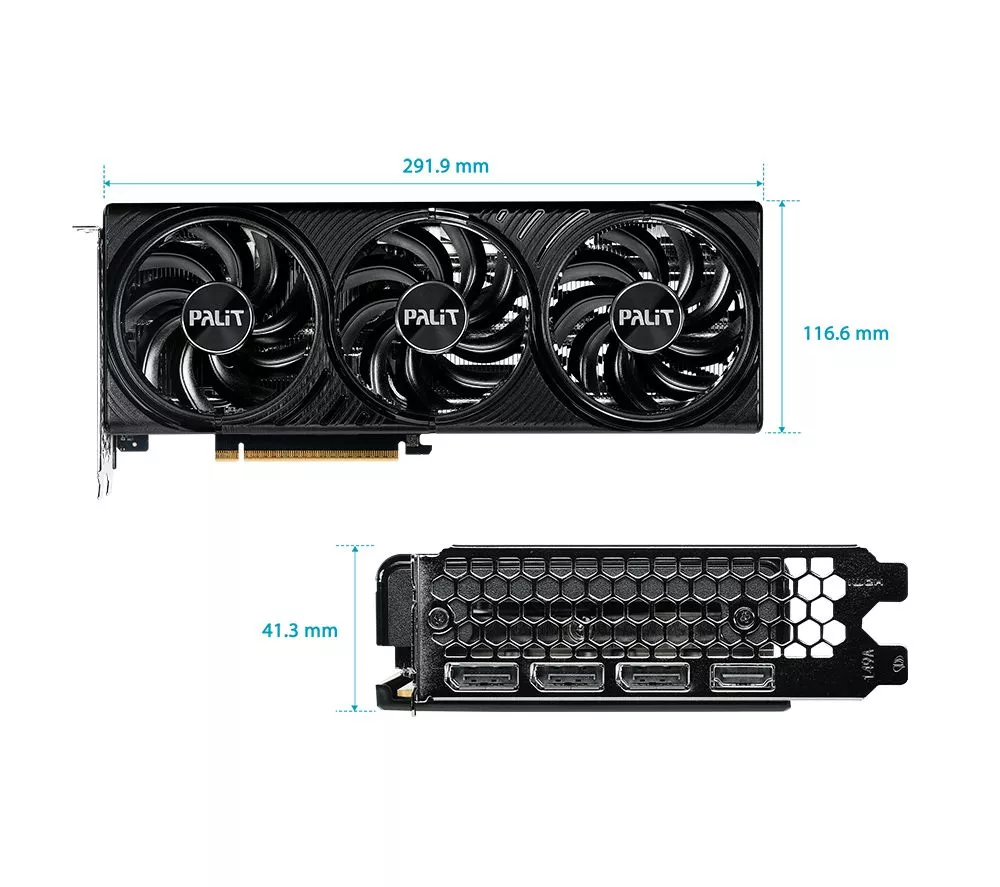 PALIT GeForce RTX 5060 8 GB Infinity 3 OC Graphics Card