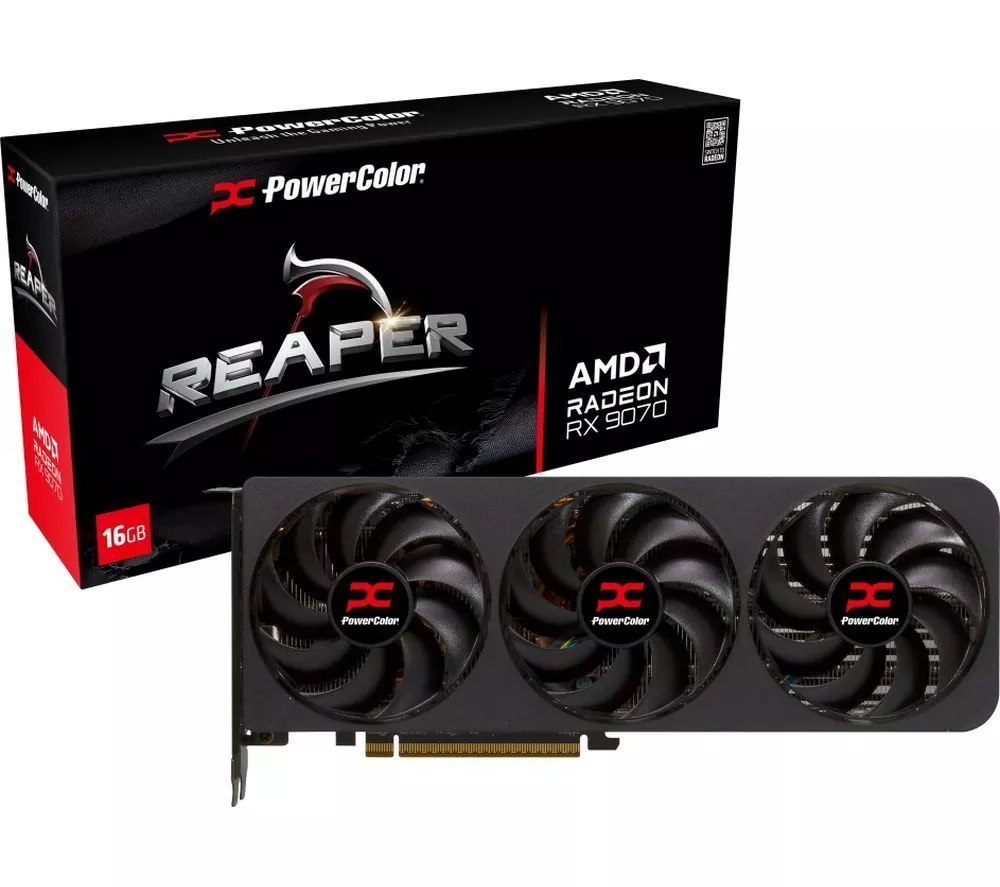 POWERCOLOR Radeon RX 9070 16 GB Reaper Graphics Card