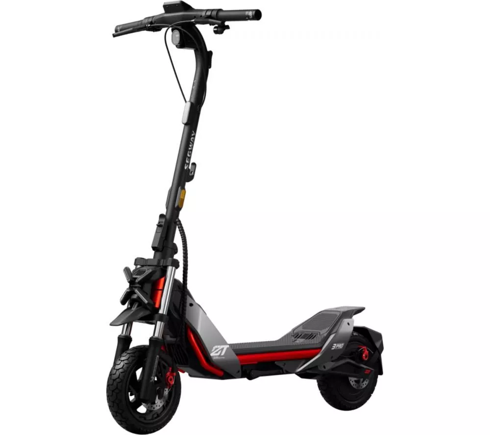 SEGWAY-NINEBOT ZT3 Pro E Electric Folding Scooter - Grey & Black