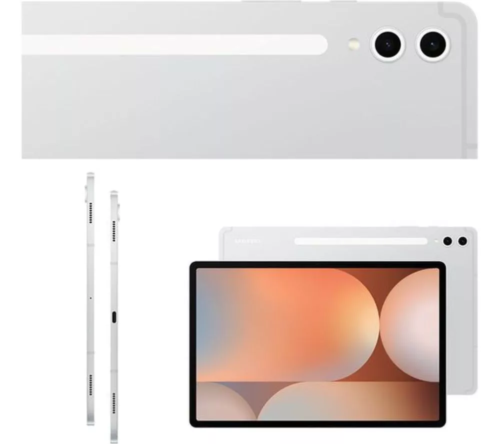 SAMSUNG Galaxy Tab S10+ 12.4" Refurbished Tablet - 256 GB, Platinum Silver (Very Good Condition)