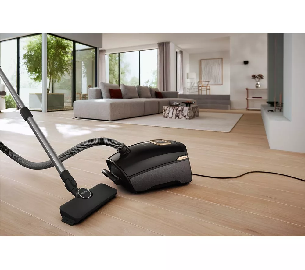 MIELE Guard L1 All Floor Cylinder Bagged Vacuum Cleaner - Black