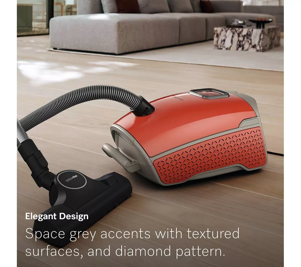 MIELE Guard L1 All Floor Cylinder Bagged Vacuum Cleaner - Black