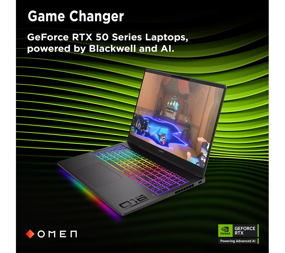 HP OMEN MAX 16-ah0500na 16" Gaming Laptop - Intel® Core™ Ultra 9, RTX 5080, 1 TB SSD
