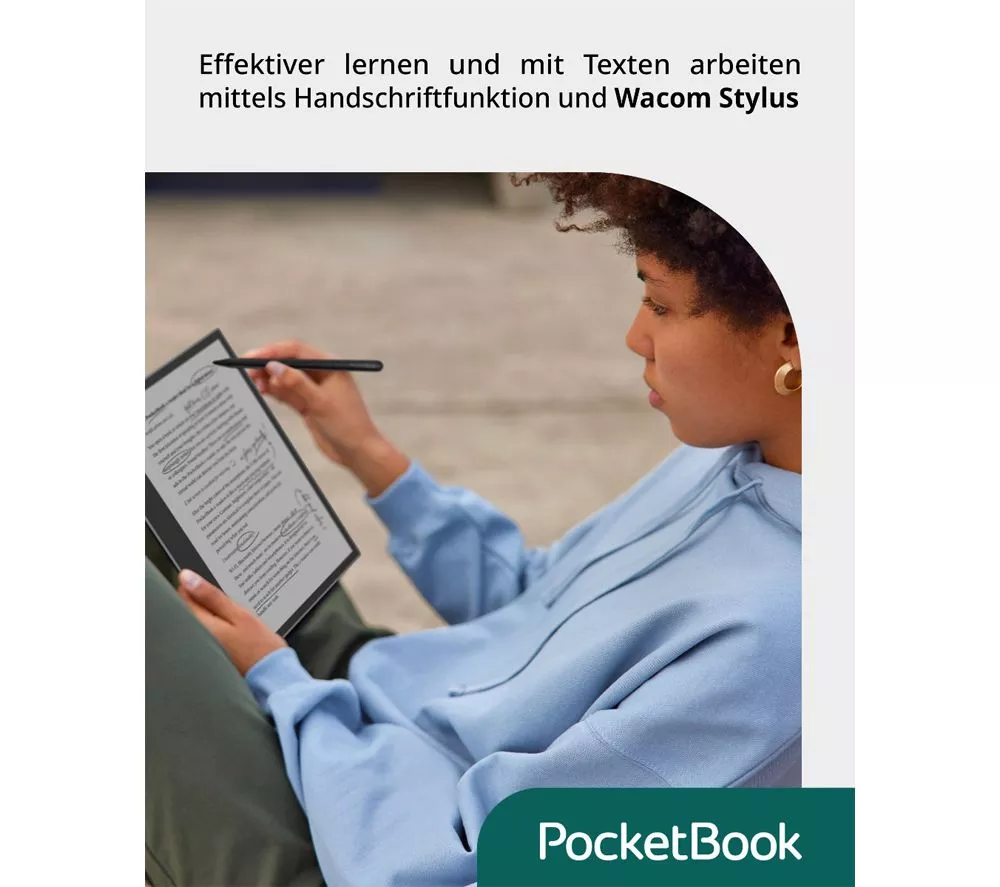 POCKETBOOK InkPad Eo Color 10.3" eReader - 64 GB, Mist Grey