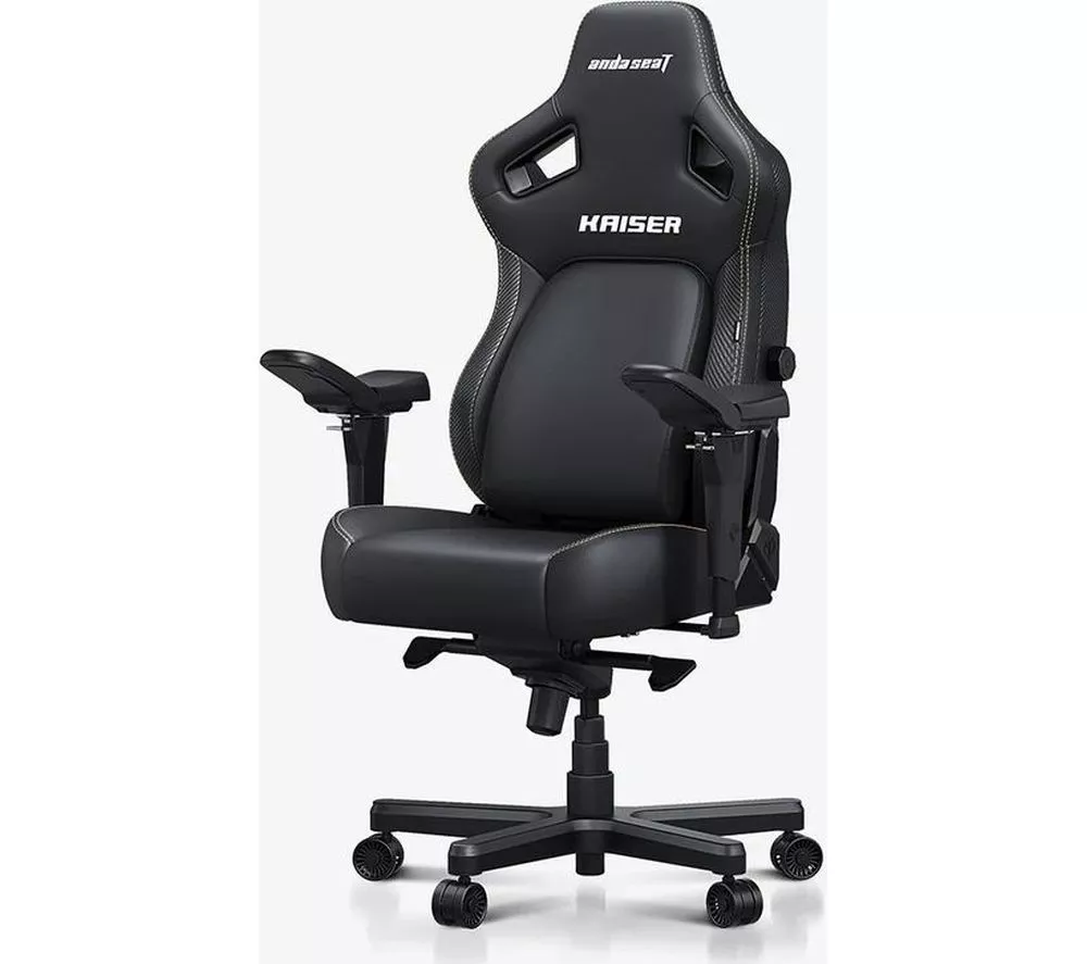 ANDASEAT Kaiser 4 Series Premium Gaming Chair - Large, Elegant Black
