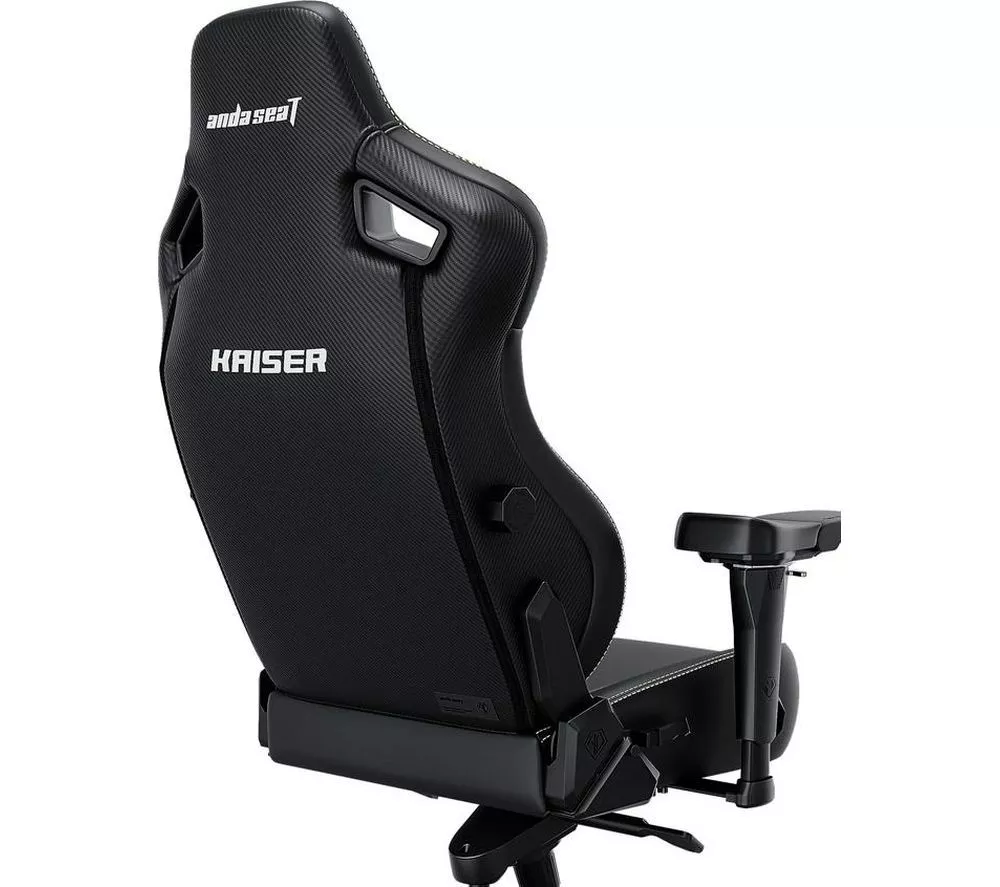 ANDASEAT Kaiser 4 Series Premium Gaming Chair - Large, Elegant Black