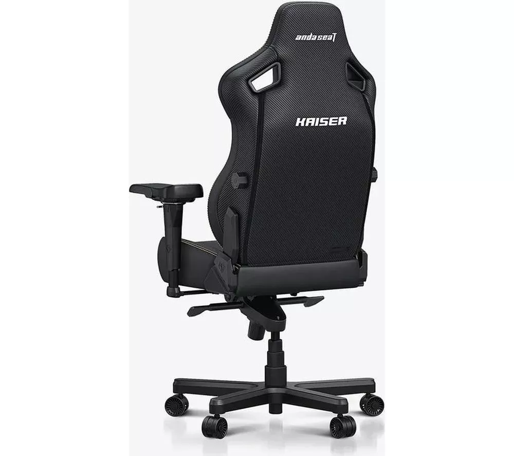 ANDASEAT Kaiser 4 Series Premium Gaming Chair - Large, Elegant Black