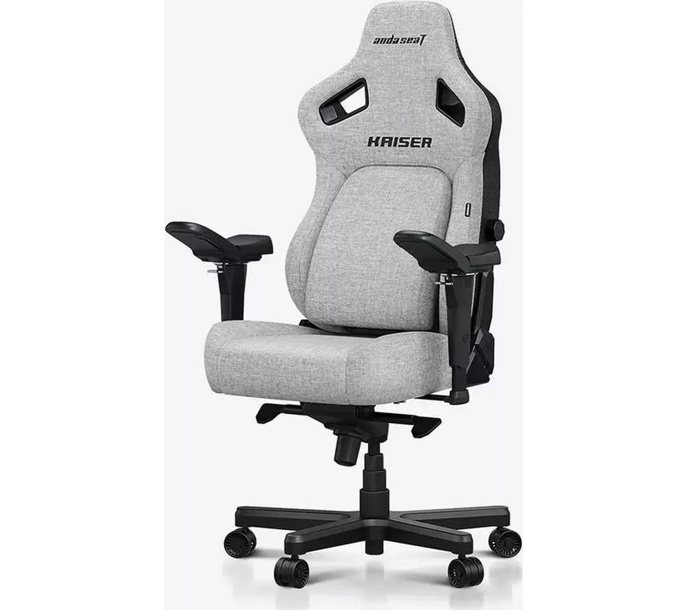 ANDASEAT Kaiser 4 Series Premium Gaming Chair - Large, Ash Grey