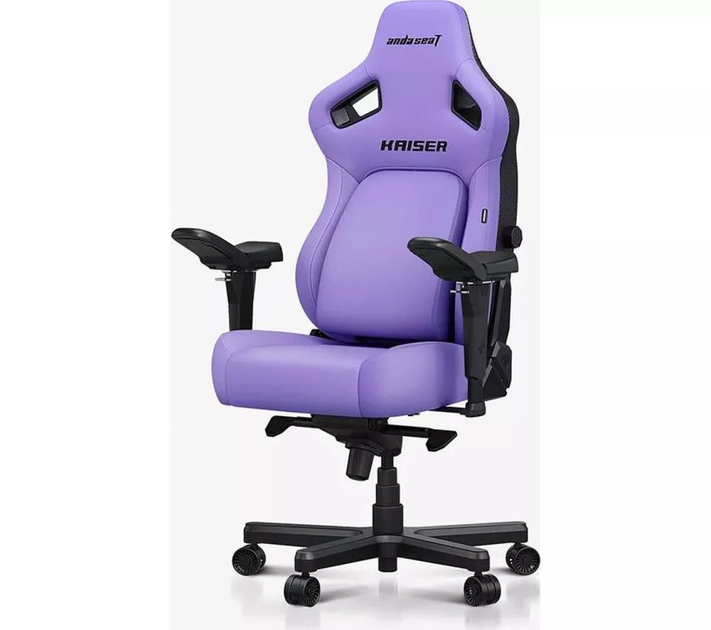 ANDASEAT Kaiser 4 Series Premium Gaming Chair - Large, Zen Purple