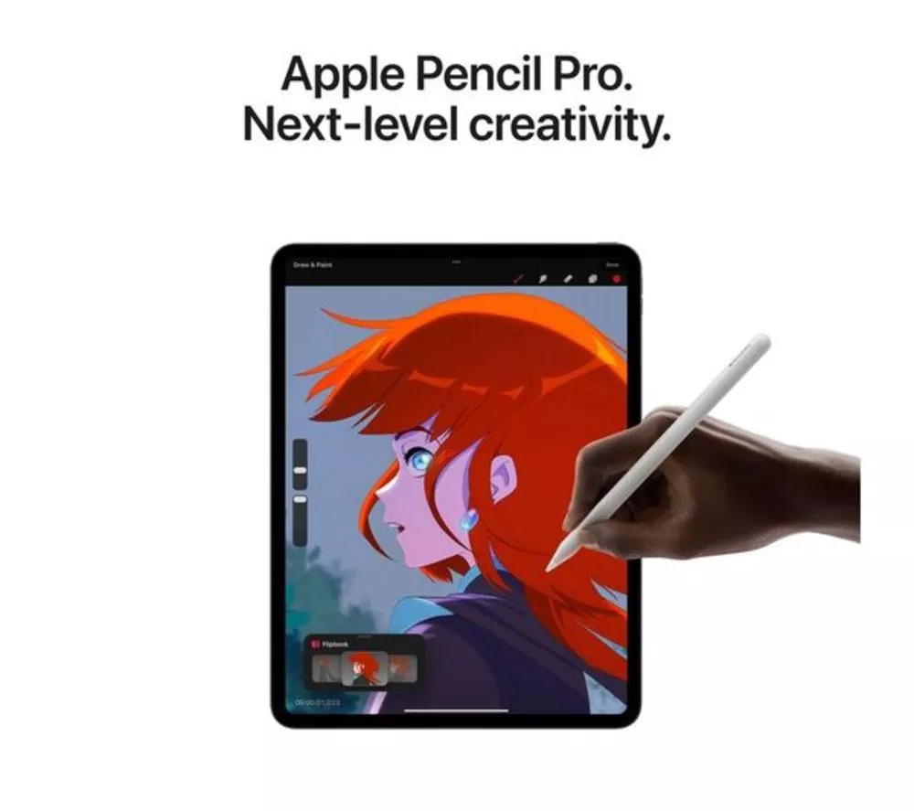 APPLE 13" Refurbished iPad Pro Cellular (2024) - 512 GB, Space Black (Excellent Condition)