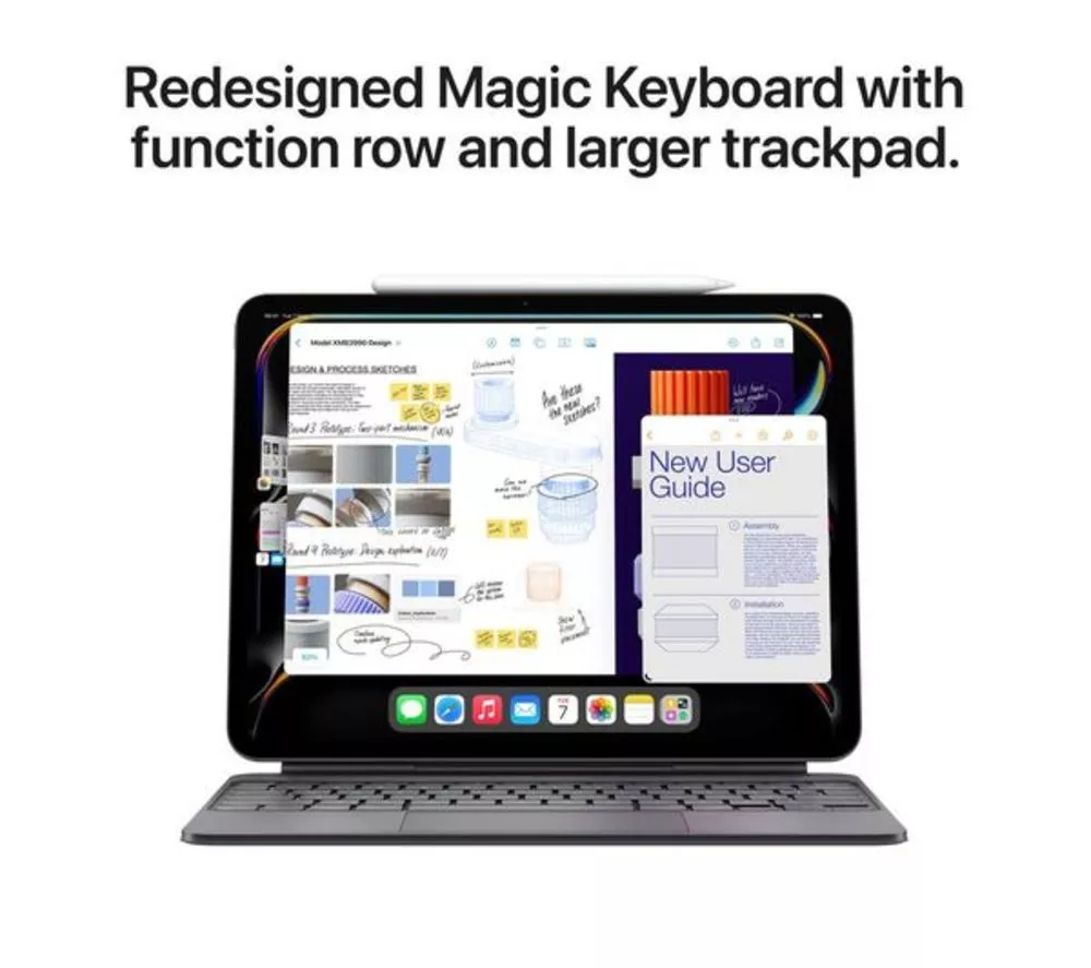 APPLE 13" Refurbished iPad Pro Cellular (2024) - 2 TB, Space Black, Nano-texture display (Excellent Condition)