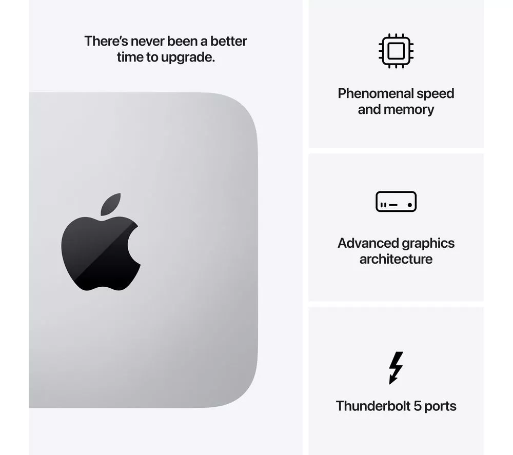 APPLE Mac Studio - M3 Ultra, 1 TB SSD, Silver