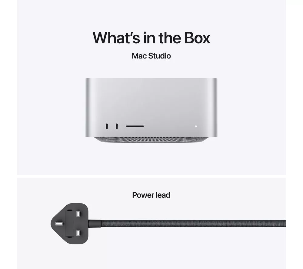APPLE Mac Studio - M3 Ultra, 1 TB SSD, Silver