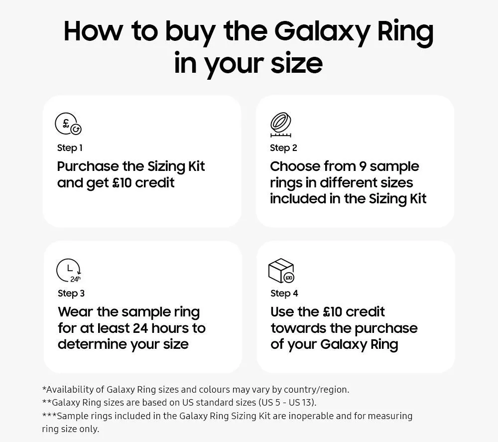 SAMSUNG Galaxy Ring - Titanium Gold, Size 15