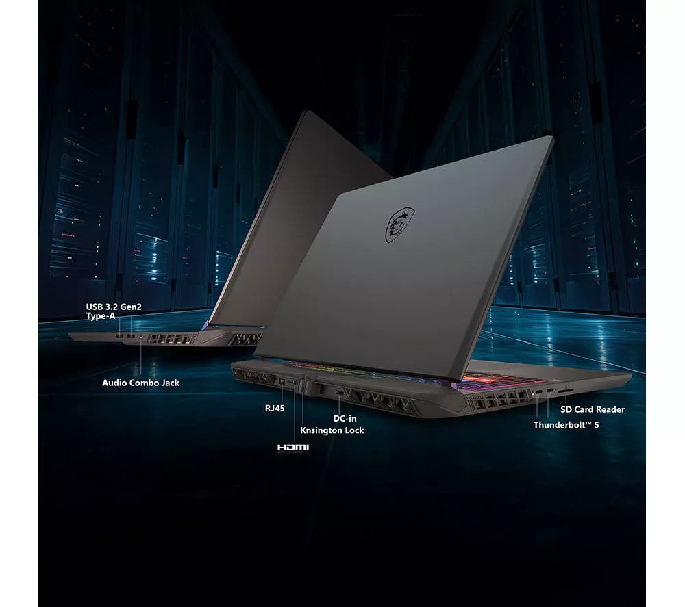 MSI Vector 16 HX AI 16" Gaming Laptop - Intel® Core™ Ultra 9, RTX 5070 Ti, 1 TB SSD