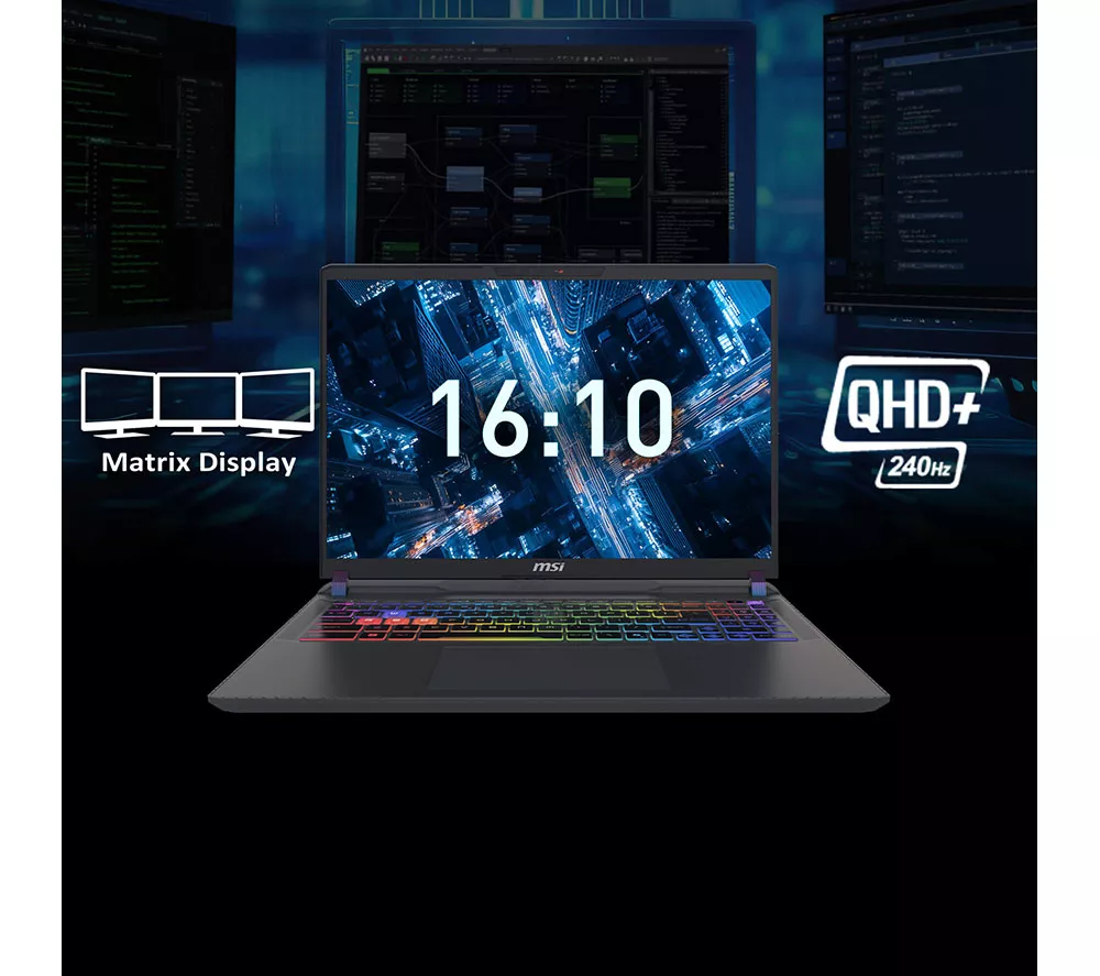 MSI Vector 16 HX AI 16" Gaming Laptop - Intel® Core™ Ultra 9, RTX 5070 Ti, 1 TB SSD