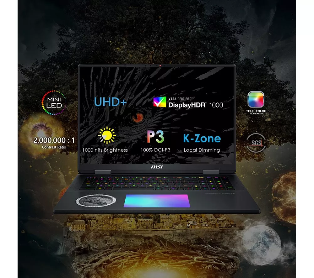 MSI Titan 18 HX Dragon Edition Norse Myth 18" Gaming Laptop - Intel® Core™ Ultra 9, RTX 5090, 6 TB SSD