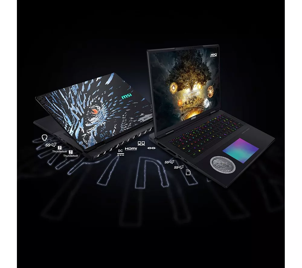 MSI Titan 18 HX Dragon Edition Norse Myth 18" Gaming Laptop - Intel® Core™ Ultra 9, RTX 5090, 6 TB SSD