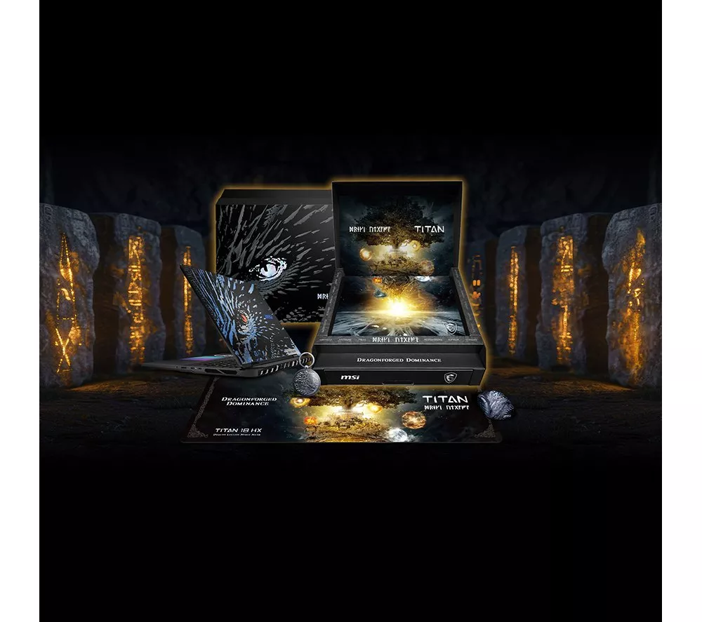 MSI Titan 18 HX Dragon Edition Norse Myth 18" Gaming Laptop - Intel® Core™ Ultra 9, RTX 5090, 6 TB SSD