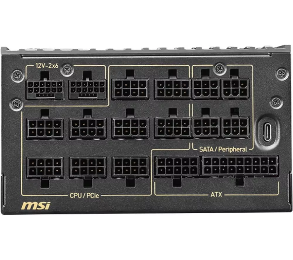 MSI MEG Ai1600T PCIE5 Modular ATX PSU - 1600 W