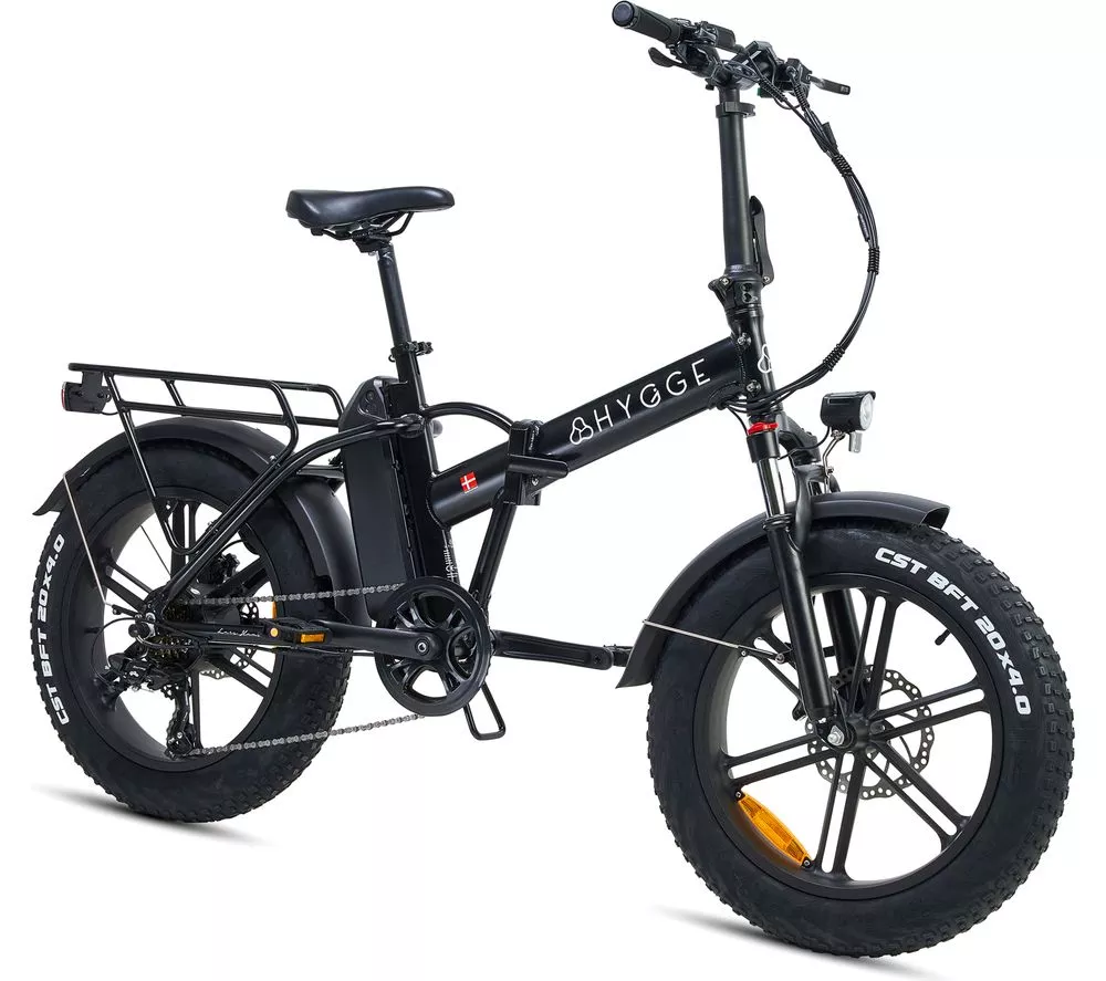 HYGGE Vester HY0238 Electric Folding Bike - Onyx Black