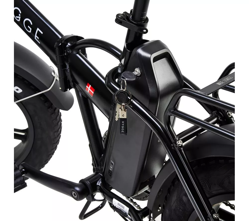 HYGGE Vester HY0238 Electric Folding Bike - Onyx Black
