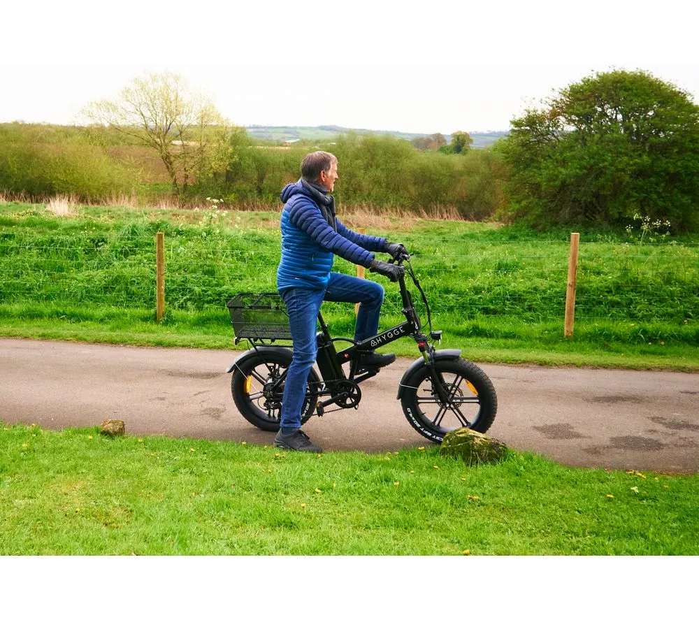 HYGGE Vester HY0238 Electric Folding Bike - Onyx Black