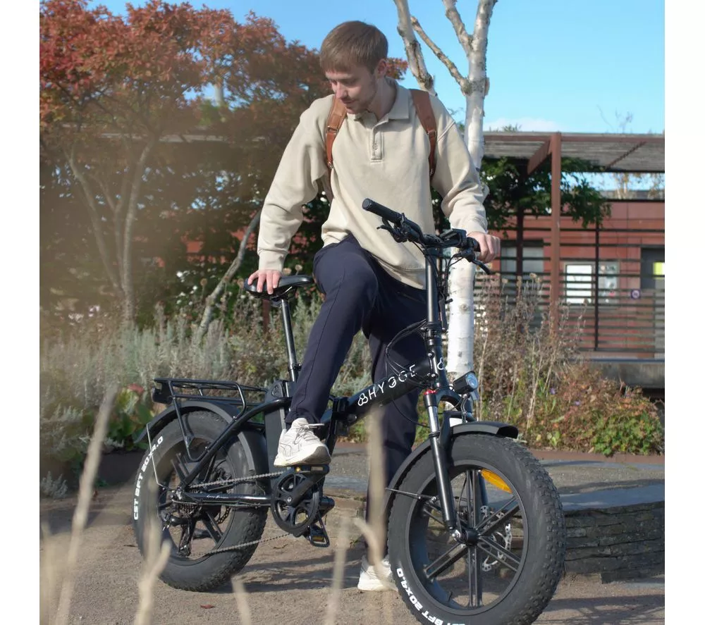 HYGGE Vester HY0238 Electric Folding Bike - Onyx Black