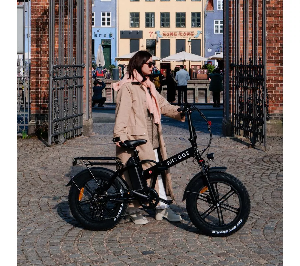 HYGGE Vester HY0238 Electric Folding Bike - Onyx Black