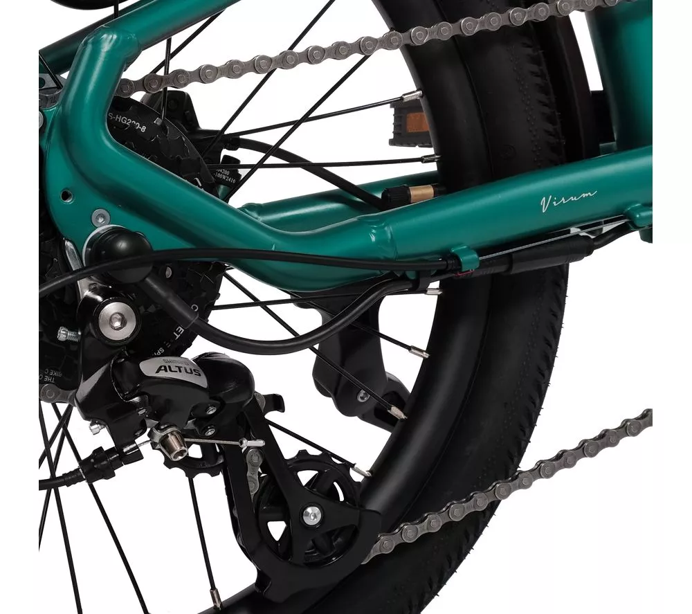 HYGGE Virum HY0240 Electric Folding Bike - British Racing Green
