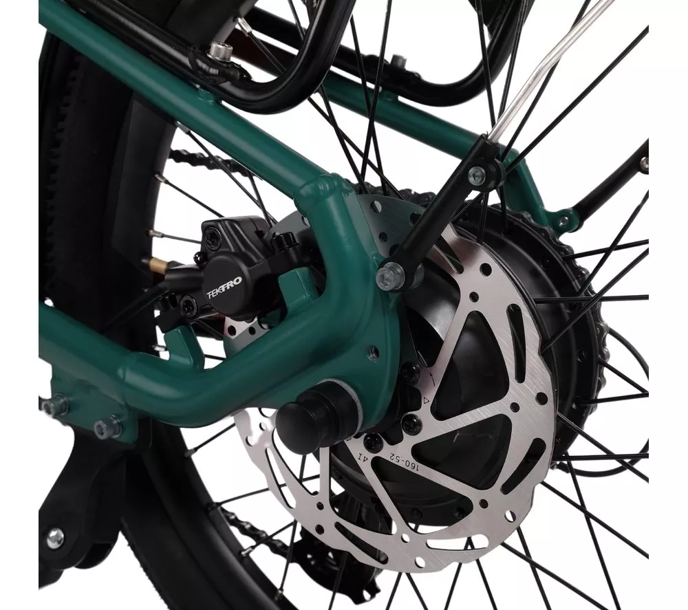 HYGGE Virum HY0240 Electric Folding Bike - British Racing Green