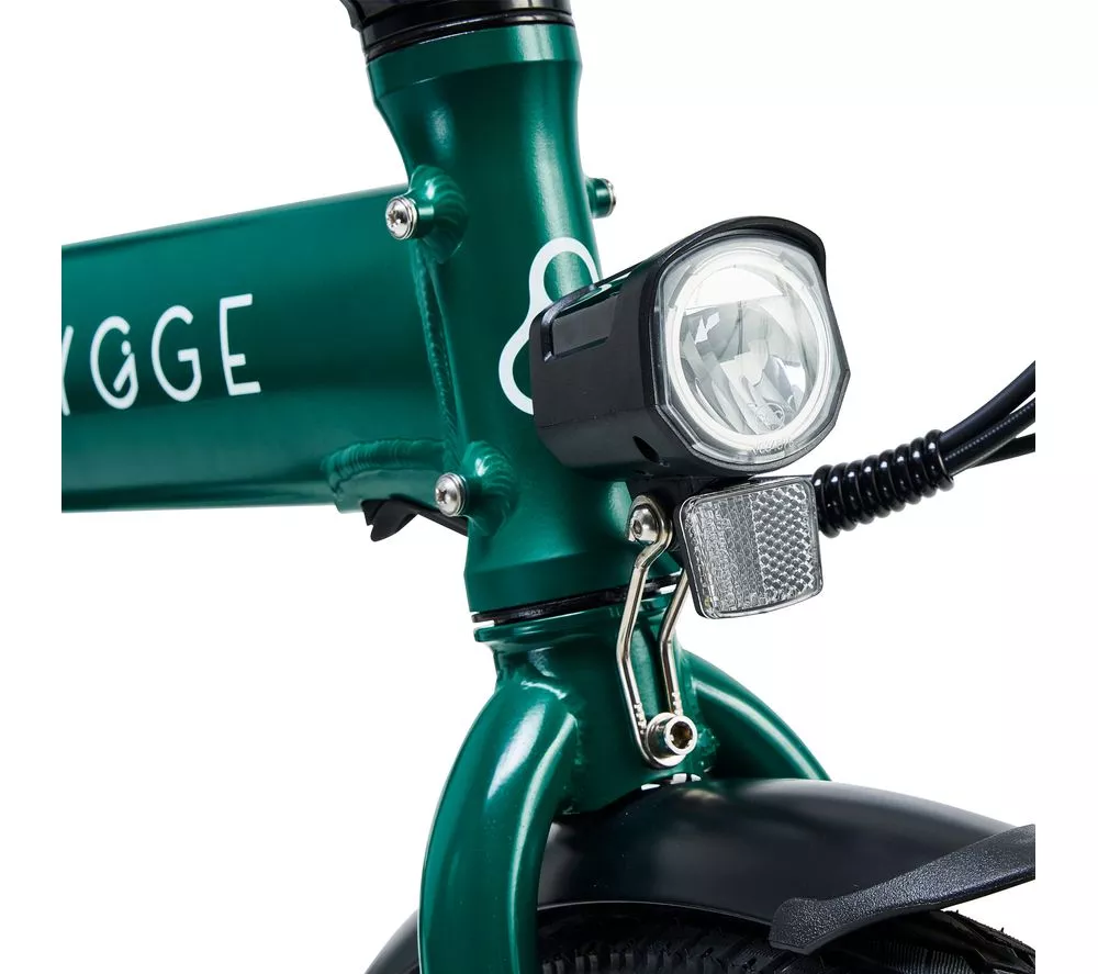 HYGGE Virum HY0240 Electric Folding Bike - British Racing Green
