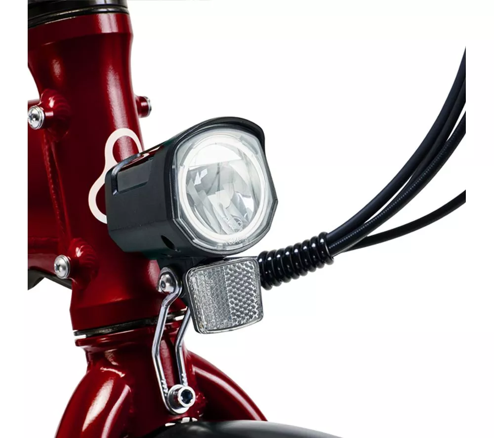 HYGGE Virum HY0241 Electric Folding Bike - Sangria Red
