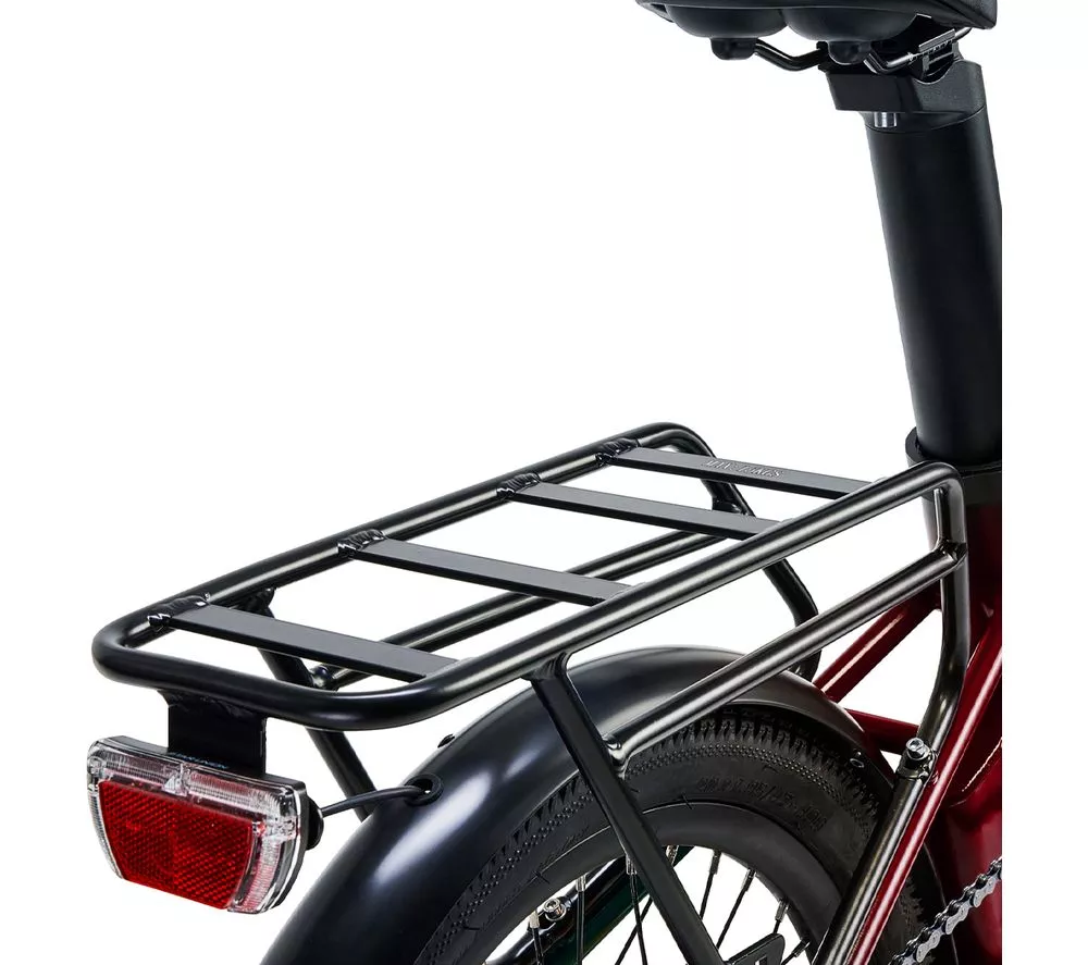 HYGGE Virum HY0241 Electric Folding Bike - Sangria Red
