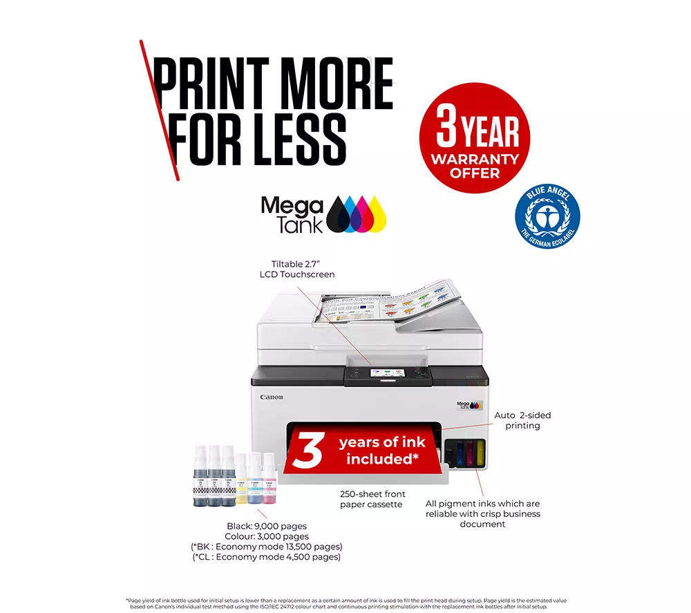 CANON MAXIFY GX2050 All-in-One Wireless Inkjet Printer with Fax