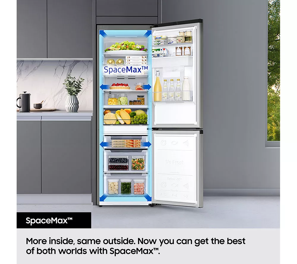 SAMSUNG Bespoke AI Series 6 SpaceMax BRB70F26DES0EU Integrated Smart 70/30 Fridge Freezer - Sliding Hinge, White