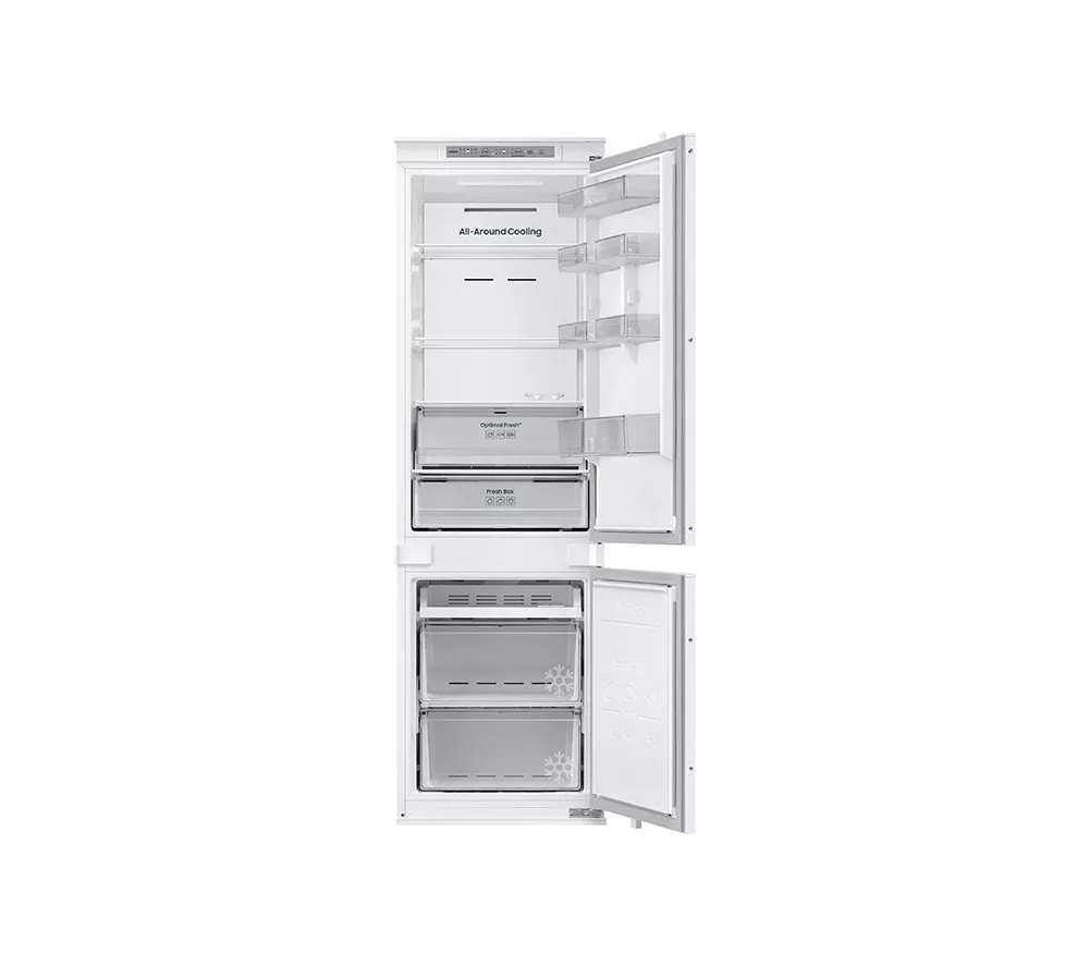 SAMSUNG Bespoke AI Series 6 SpaceMax BRB70F26DES0EU Integrated Smart 70/30 Fridge Freezer - Sliding Hinge, White