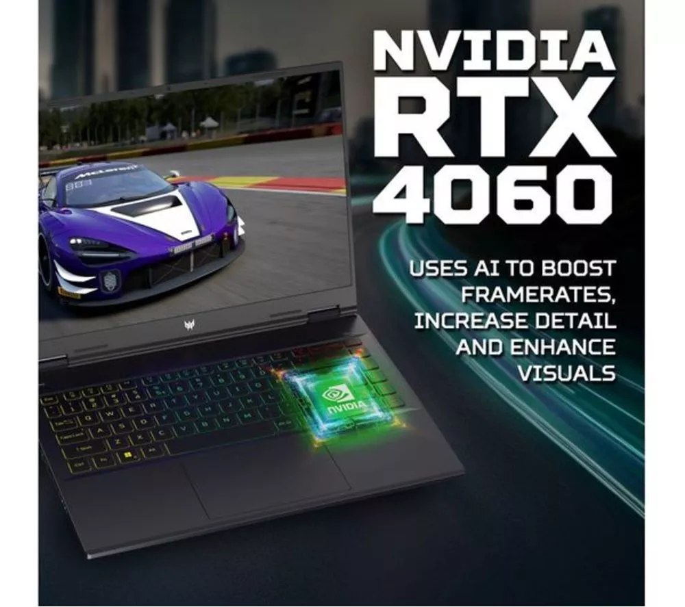 ACER Predator Helios Neo 14.5" Refurbished Gaming Laptop - Intel® Core™ Ultra 7, RTX 4060, 1 TB SSD (Excellent Condition)