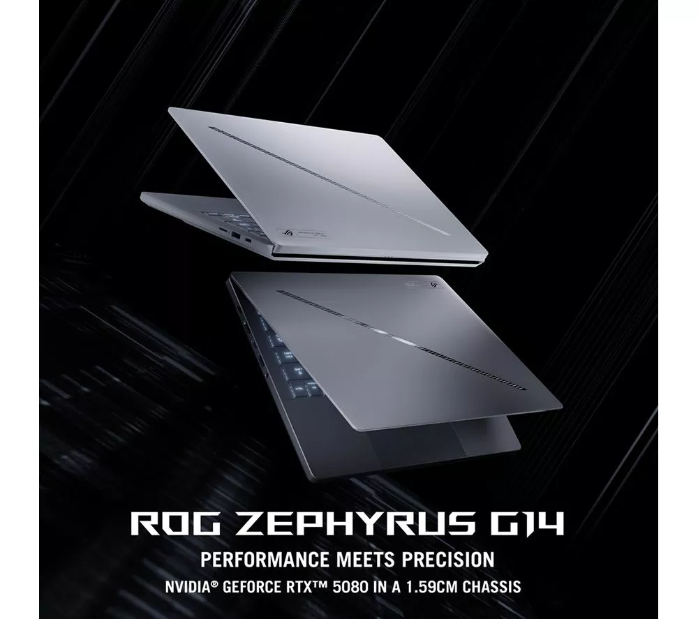 ASUS ROG Zephyrus G14 14" Gaming Laptop - AMD Ryzen AI 9, RTX 5080, 2 TB SSD