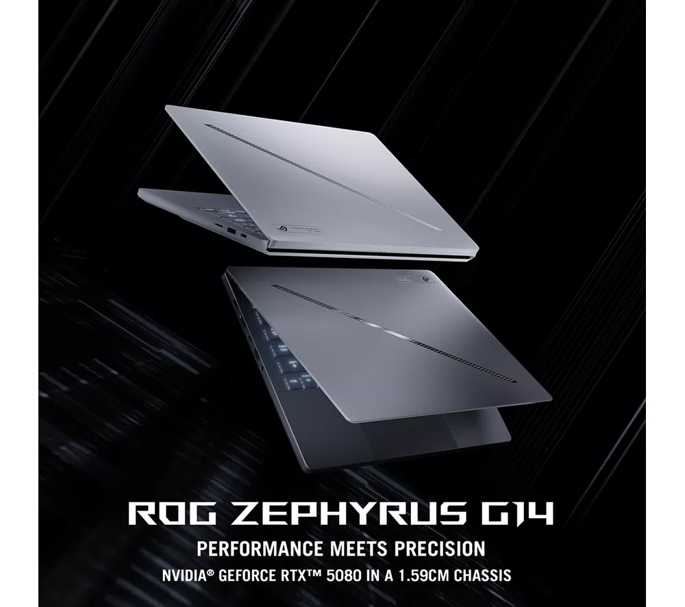 ASUS ROG Zephyrus G14 14" Gaming Laptop - AMD Ryzen AI 9, RTX 5080, 2 TB SSD