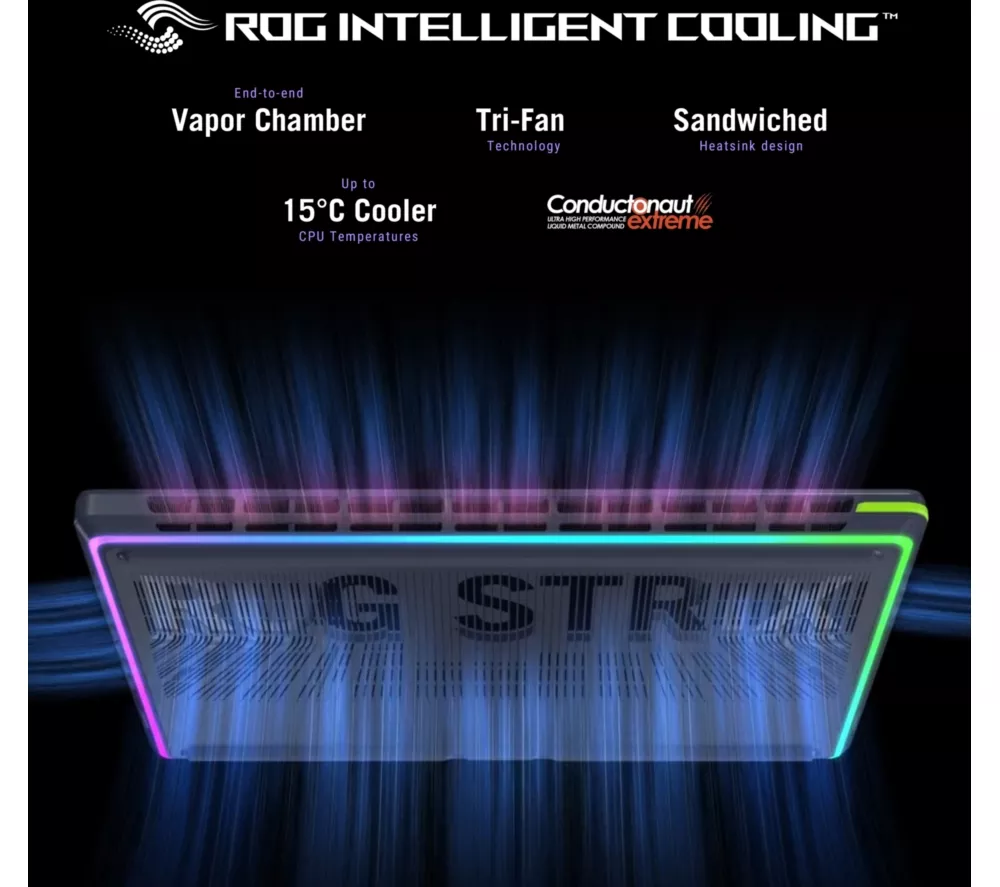 ASUS ROG Strix G18 18" Gaming Laptop - Intel® Core™ Ultra 9, RTX 5080, 2 TB SSD