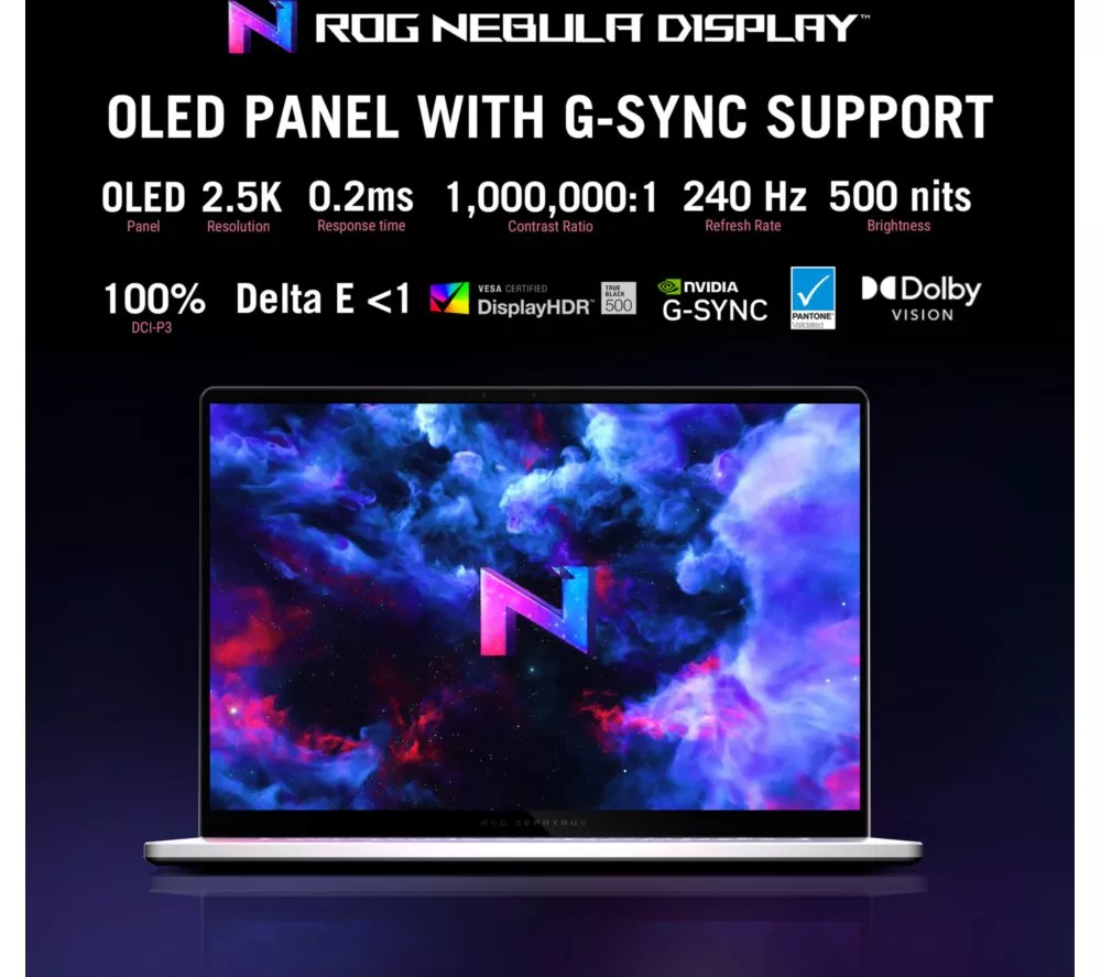 ASUS ROG Zephyrus G16 16" Gaming Laptop - Intel® Core™ Ultra 9, RTX 5080, 2 TB SSD